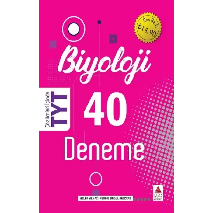 TYT Biyoloji 40 Deneme