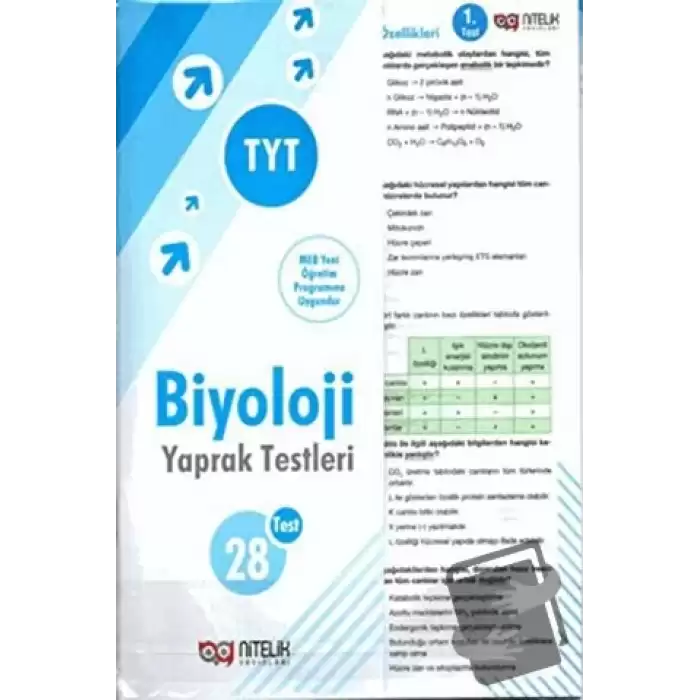 TYT Biyoloji Yaprak Testleri