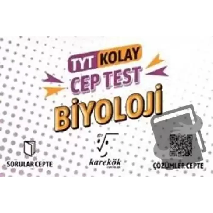 TYT Cep Test Biyoloji (Kolay)