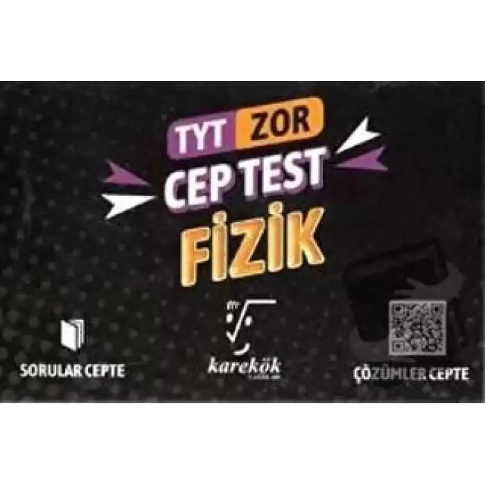 TYT Cep Test Fizik (Zor)