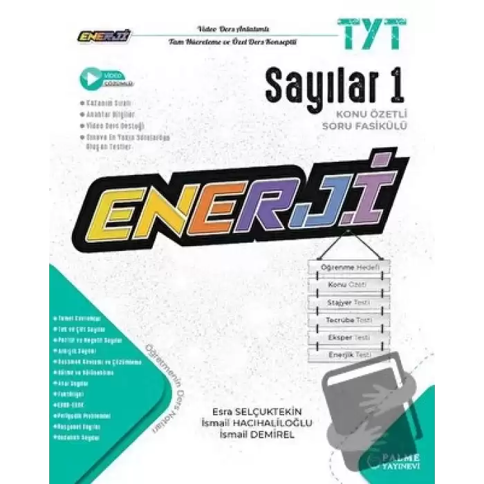 TYT Enerji Sayılar 1 Konu Özetli Soru Fasikülü