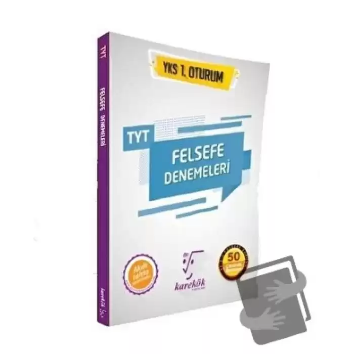 TYT Felsefe Denemeleri 50 Çözümlü Deneme YKS 1. Oturum