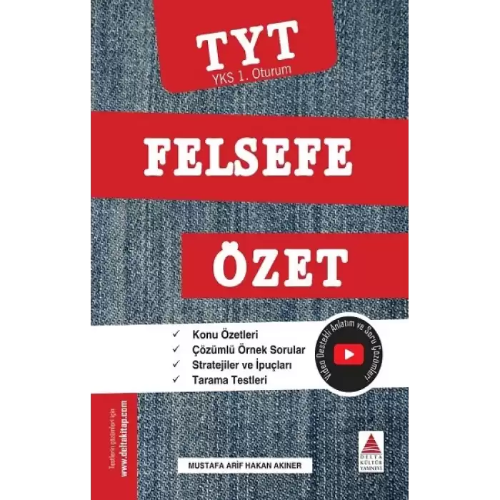 TYT Felsefe Özet (YKS 1. Oturum)