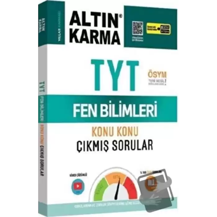 TYT Fen Bilimleri Fizik - Kimya - Biyoloji Konu Konu Çıkmış Sorular