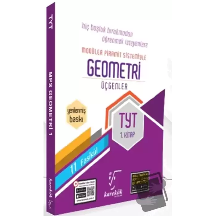 TYT Geometri Üçgenler 1. Kitap MPS 11 Fasikül