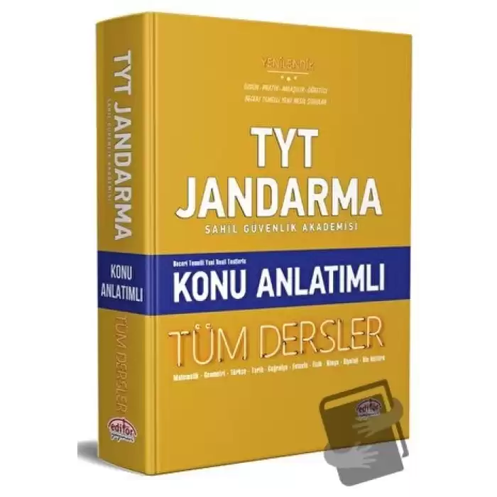 TYT / Jandarma Sahil Güvenlik Akademisi Konu Anlatımlı Tüm Dersler