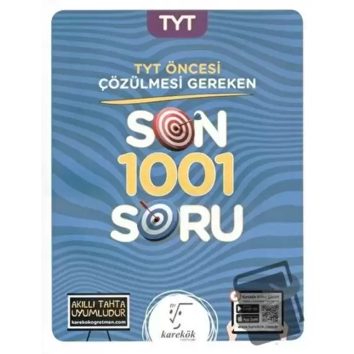 TYT Öncesi Çözülmesi Gereken Son 1001 Soru