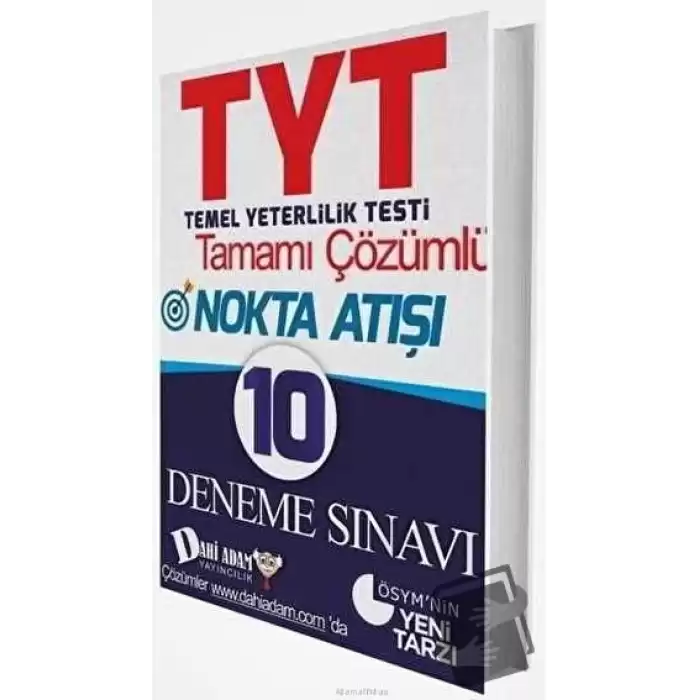 TYT Tamamı Çözümlü 10 Deneme Sınavı