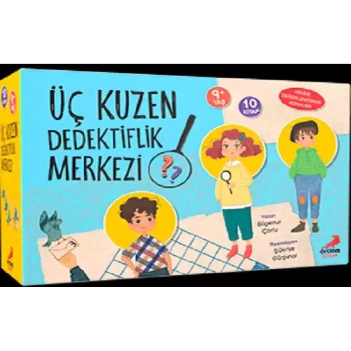 Üç Kuzen Dedektiflik Merkezi 10 Kitap Set