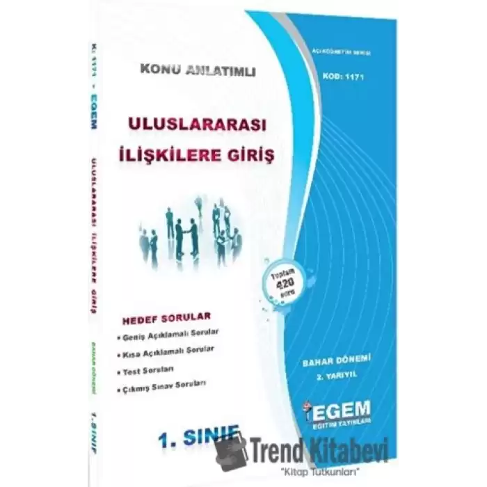 Uluslararası İlişkilere Giriş Konu Anlatımlı Soru Bankası