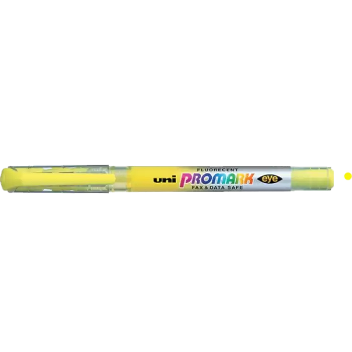 Uni-Ball Fosforlu Kalem Promark Eye Cep Tipi Sarı Usp-105 - 12li Paket