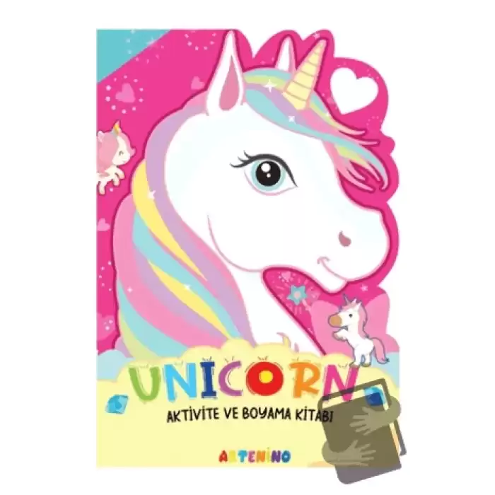 Unicorn - Aktivite ve Boyama Kitabı Serisi