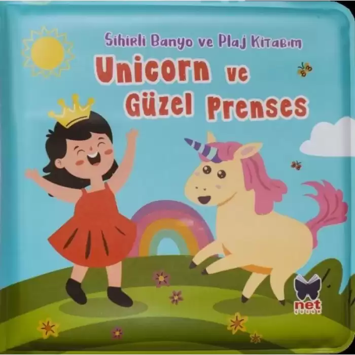 Unicorn ve Güzel Prenses - Sihirli Banyo ve Plaj Kitabım