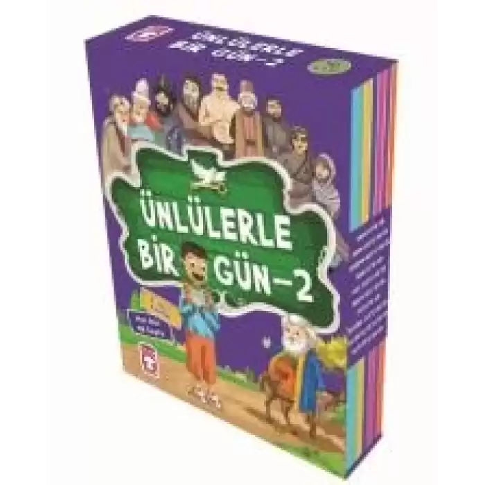 Ünlülerle Bir Gün 2 Set - (10 Kitap)