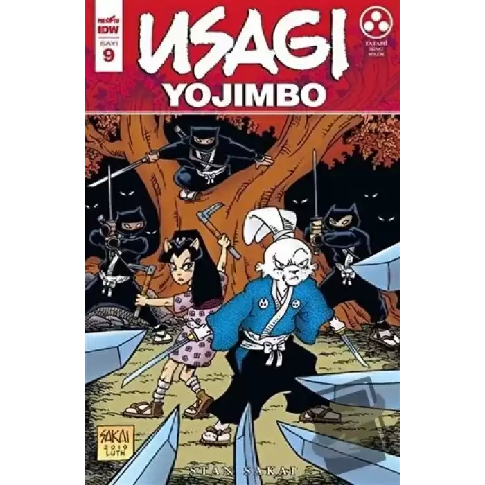 Usagi Yojimbo Sayı: 9