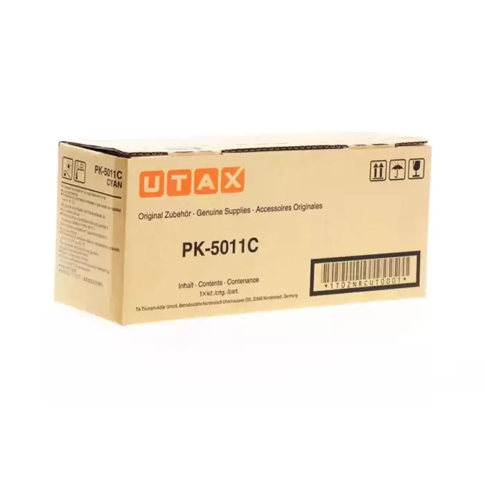 Utax Pk-5011C Cyan Mavi Orjinal Fotokopi Toneri P-C3060-3061-3065