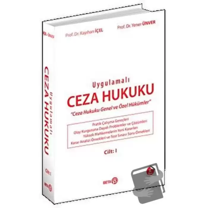 Uygulamalı Ceza Hukuku Cilt: 1