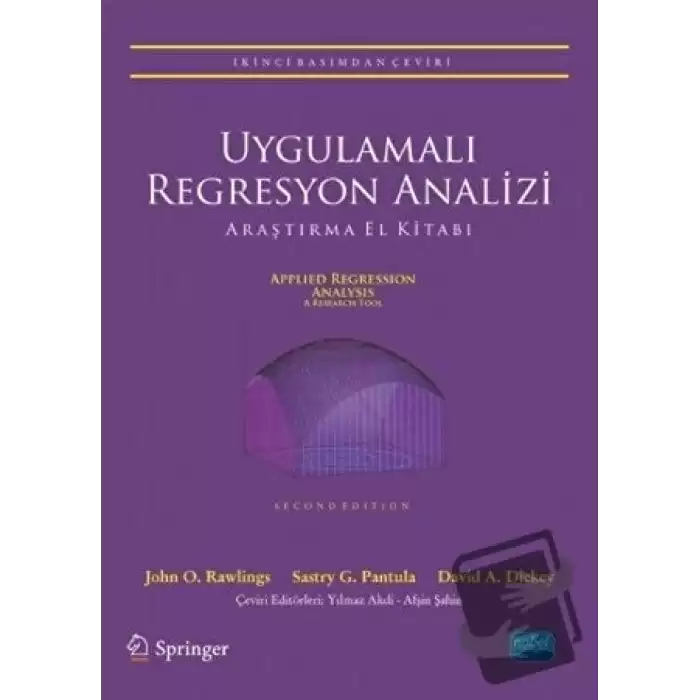 Uygulamalı Regresyon Analizi