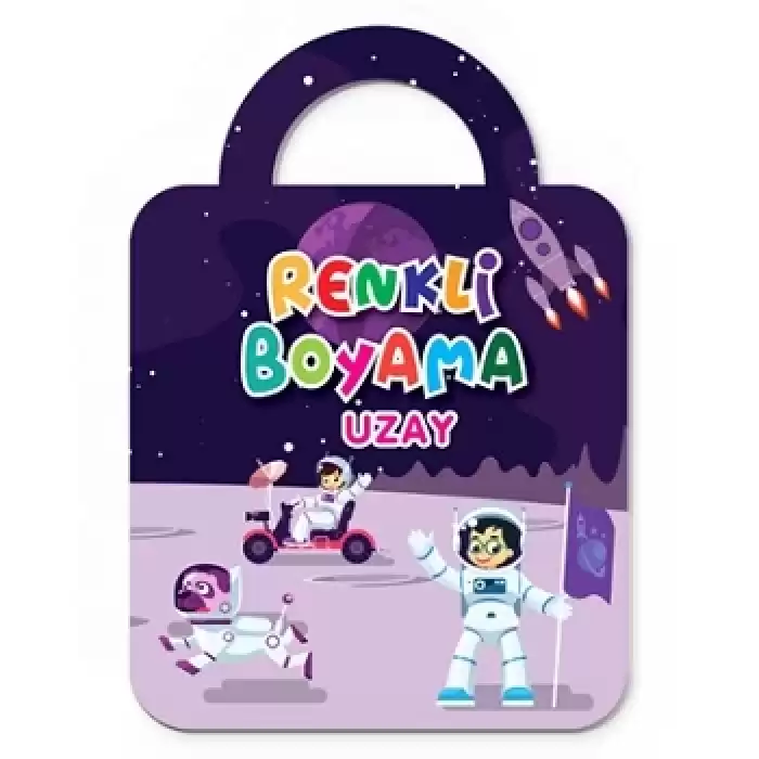 Uzay - Renkli Boyama