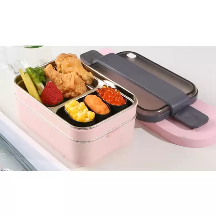 Vagon Karma Çelik Lunch Box 1400 Ml Xc-462