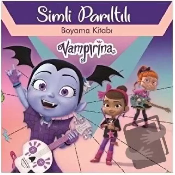 Vampirina - Simli Parıltılı Boyama Kitabı