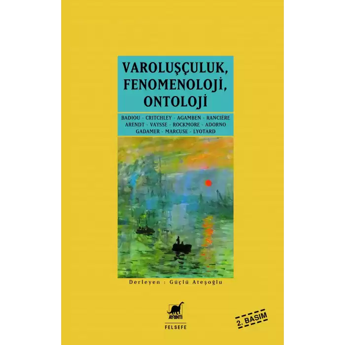 Varoluşçuluk Fenomenoloji Ontoloji