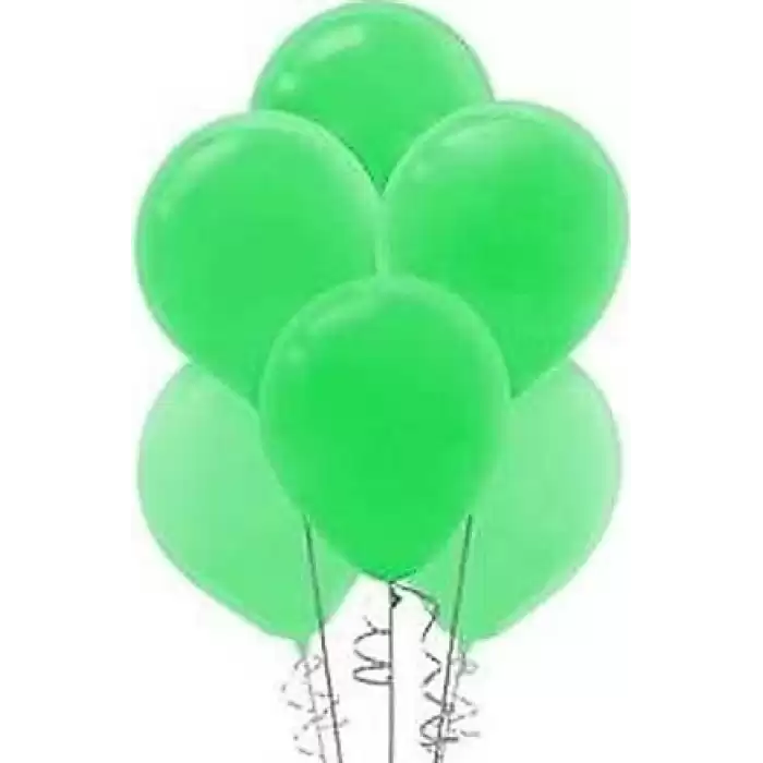 Vatan Balon Metalik Yeşil 100 Lü Vt338