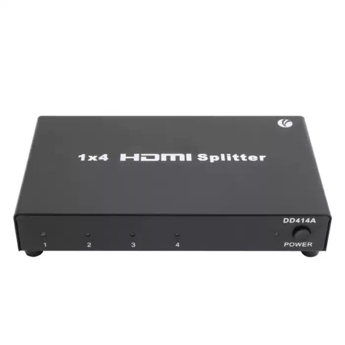 Vcom Dd414A 1-4 Port 1.4V 1080P Metal Hdmi Splitter