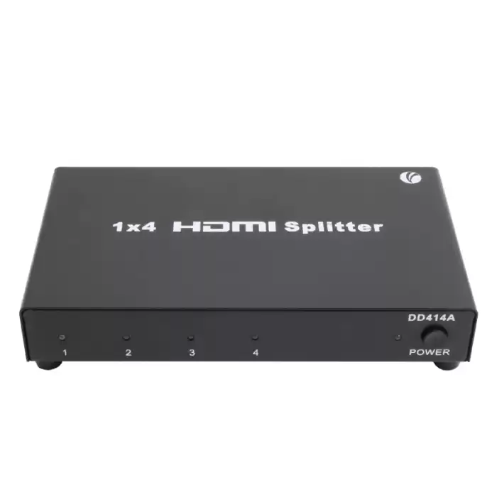 Vcom Dd414A 1-4 Port 1.4V 1080P Metal Hdmi Splitter