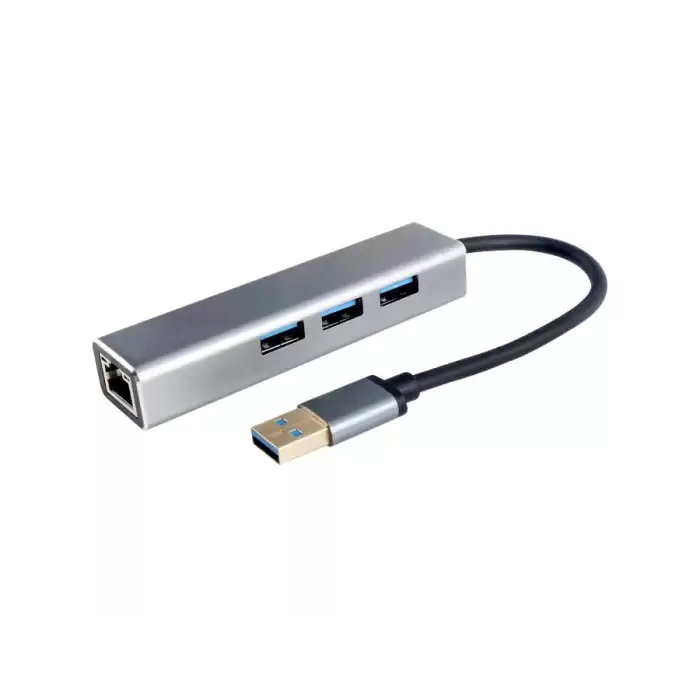 Vcom Dh312A Usb 3.0 To Usb3.0-3+Rj45 Çoklayıcı