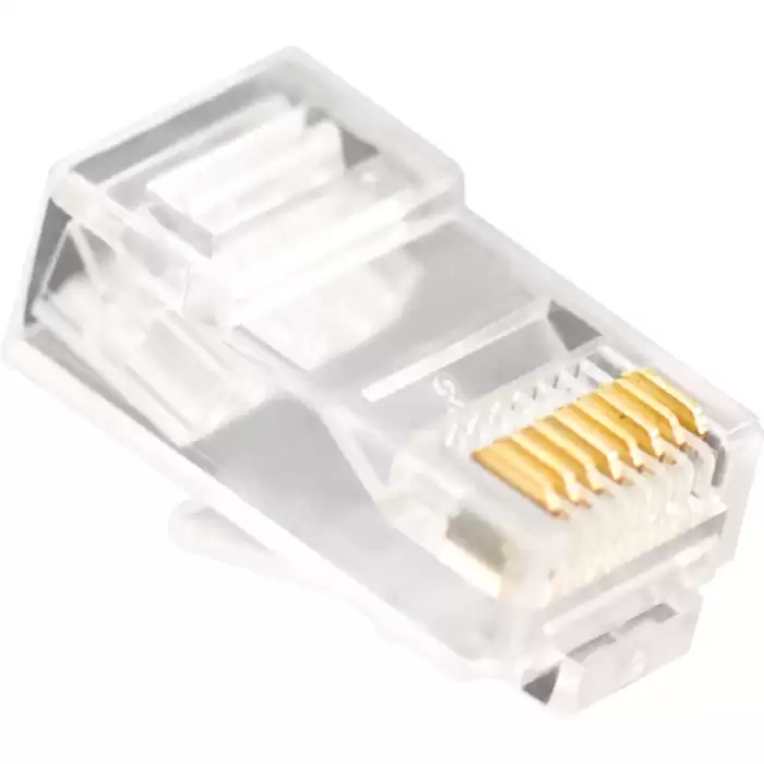 Vcom Nm006 20Li Plastik Rj45 8P8C Cat6-Utp-Rj45-3U Konnektör