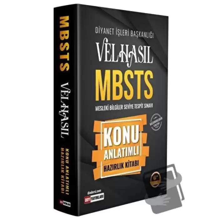 Velhasıl MBSTS Konu Anlatımlı Hazırlık Kitabı