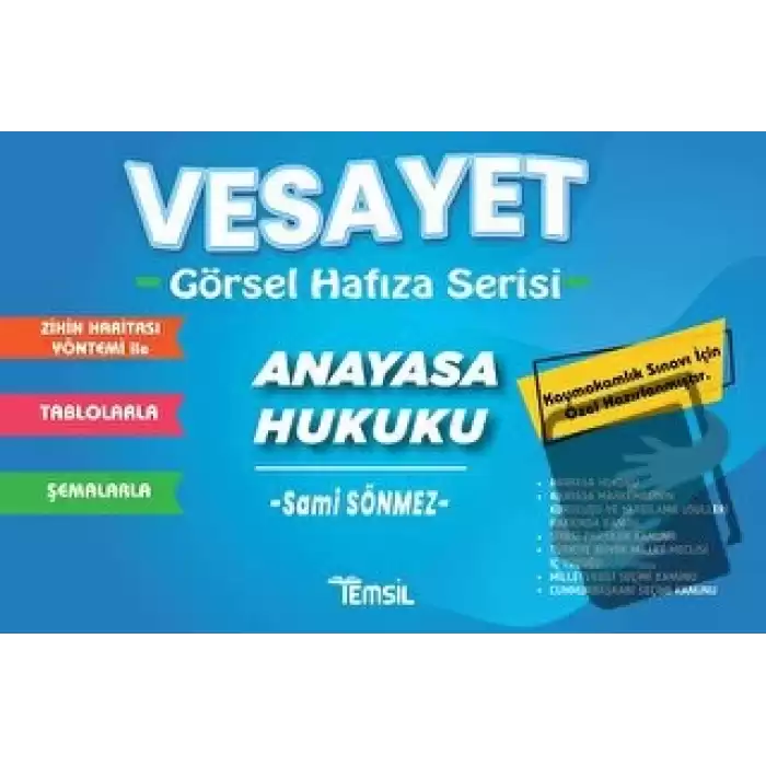 Vesayet Kaymakamlık Anasaya Hukuku