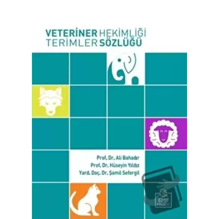 Veteriner Hekimliği Terimler Sözlüğü (Büyük Boy)