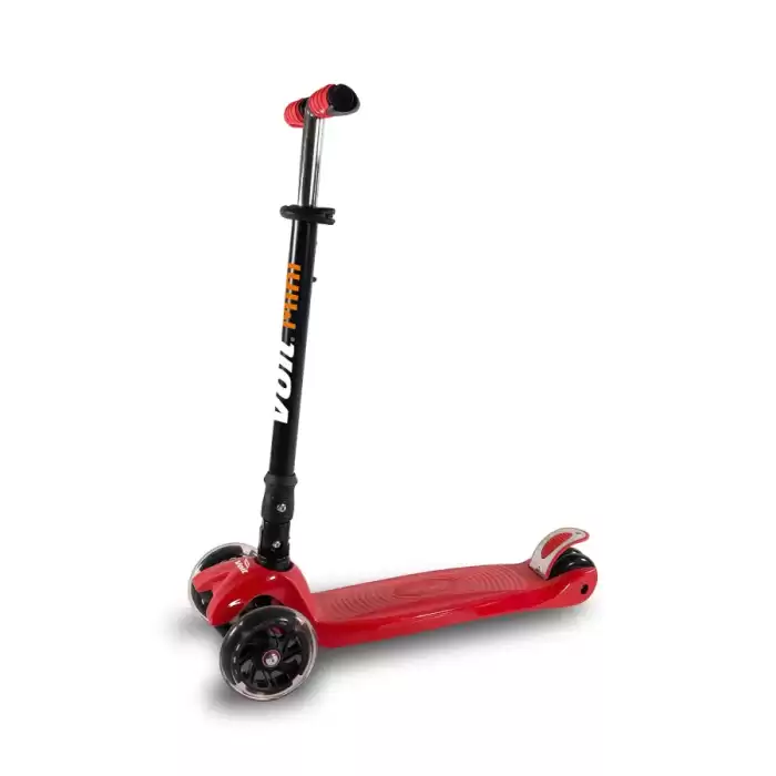 Voit 218 Kırmızı 3 Tekerlekli Işıklı Çocuk Scooter