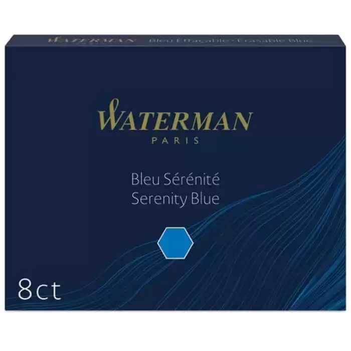 Waterman Dolma Kalem Kartuşu 8 Li Mavi S0110860