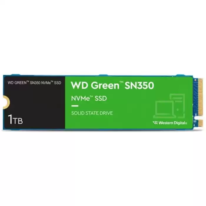 Wd 1Tb Green Sn350 Wds100T3G0C 3200-2500Mb-S Pcıe Nvme M.2 Ssd Disk