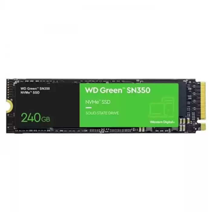 Wd 240Gb Green Sn350 Wds240G2G0C 2400-900Mb-S Pcıe Nvme M2 Ssd Harddisk