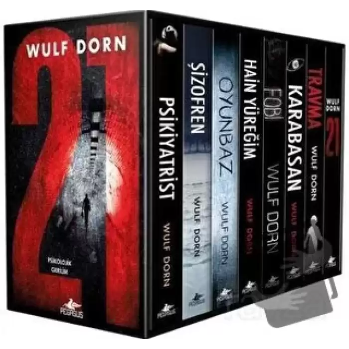 Wulf Dorn Psikolojik Gerilim Kutulu Özel Set (8 Kitap)