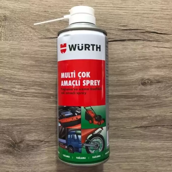 Würth 0893 055 40 400Ml Multi Çok Amaçlı Sprey Yağlama Ve Sızma Özellikli