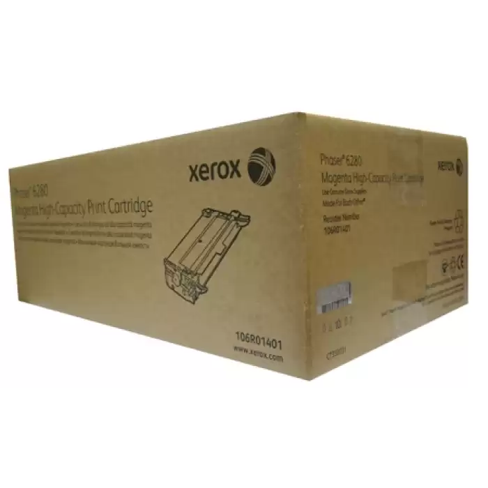 Xerox 106R01401 Phaser 6280 Yüksek Kapasite Magenta Kırmızı Toner 5.900 Sayfa