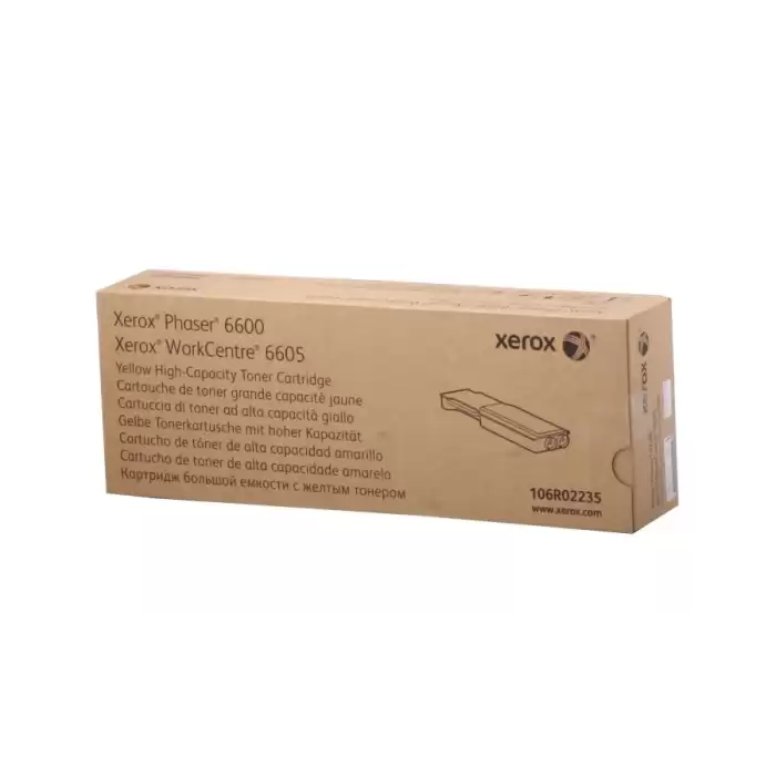 Xerox 106R02235 Phaser 6600-6605 Yüksek Kapasite Yellow Sarı Toner