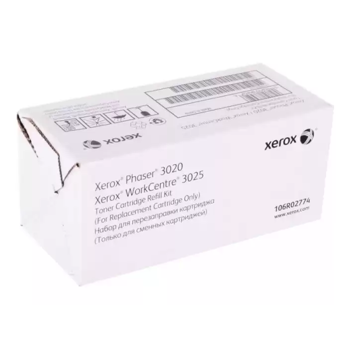 Xerox 106R02774 Phaser 3020-3025 Tnr Refill Kit 1500Syf Toner Tozuxerox Phaser