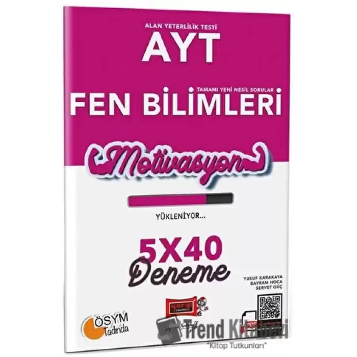 Yargı Yayınları AYT Fen Bilimleri 5x40 Deneme