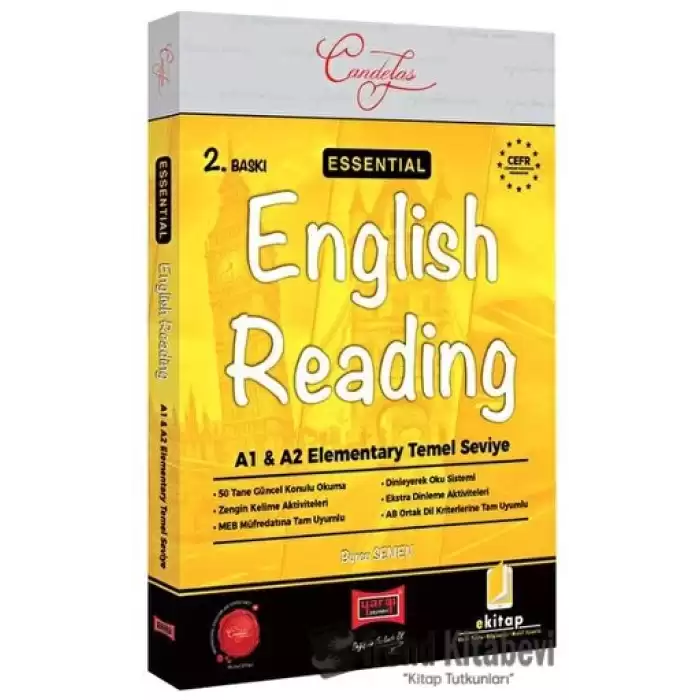 Yargı Yayınları Essential English Reading A1 A2 Elementary Temel Seviye