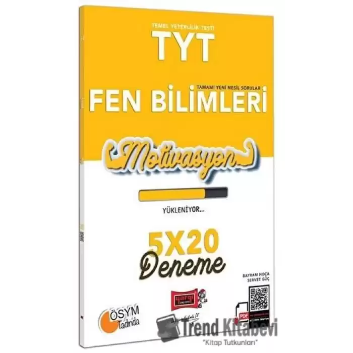 Yargı Yayınları Motivasyon TYT Fen Bilimleri 5x20 Deneme