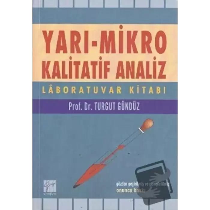 Yarı - Mikro Kalitatif Analiz