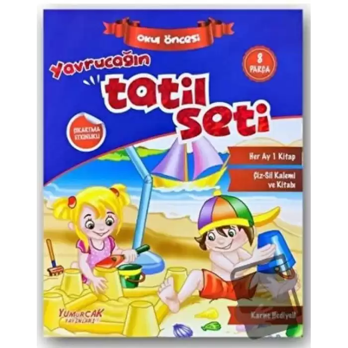 Yavrucağın Tatil Seti (3 Kitap)