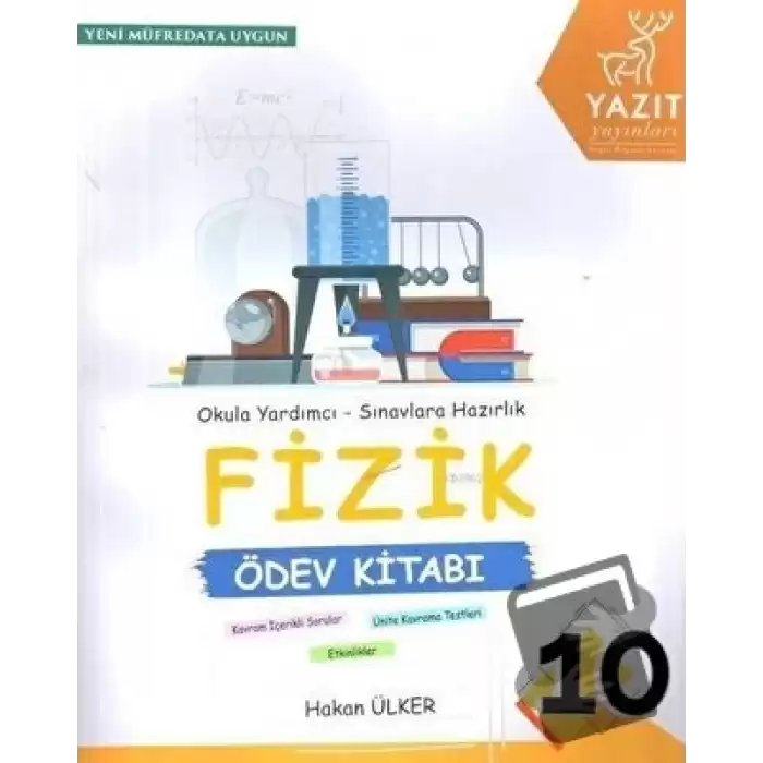 Yazıt 10. Sınıf Fizik Ödev Kitabı