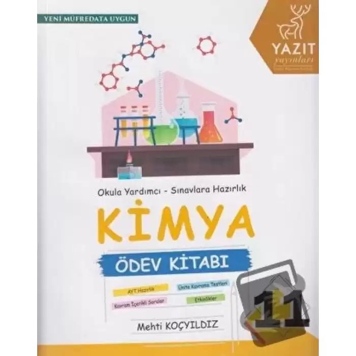 Yazıt 11. Sınıf Kimya Ödev Kitabı